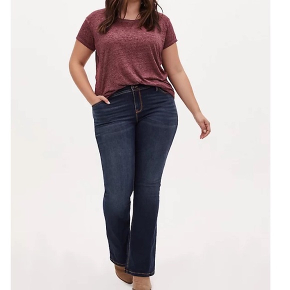 Torrid Slim Boot Jeans Medium Wash Size 18